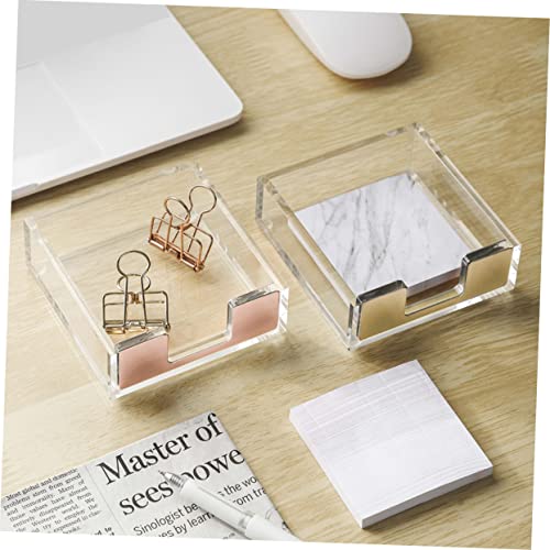 Organiseur de bureau acrylique VILLCASE pour ne plus perdre vos trombones - 6