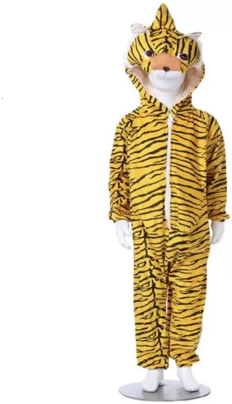 FANY Tiger Animal Costume for Kids| Animal Dress| Party Costume for Kids (2-3 years) (B0CPWM49KK) Amazon Price History, Amazon Price Tracker