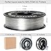 PLA Filament 1.75mm, GEEETECH New 3D Printing Filament PLA for 3D Printer and 3D Pen, 1kg 1 Spool (Transparent)