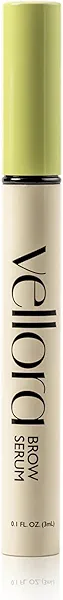 Eyebrow Serum by Vellora for Fuller Looking Brows, 3mL – Formulated with Nourishing Vitamins & Plant-Based Extracts – Visibly Enhances Brow Definition and Fullness