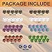 63 Pieces MTG Dice Counters Bulk Ability Keywords MTG Tokens Shield Life Counter 6 Sided Dice Set for Magic The Gathering,TCG,Cards Gaming Accessories