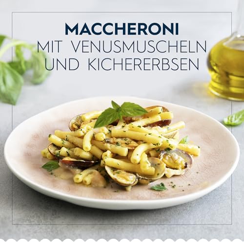 Barilla Pasta Nudeln Klassische Maccheroni n.44 aus hochwertigem Hartweizen immer al dente 500 g