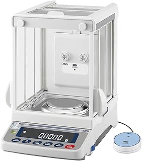 A&D Weighing GX-124AE 122 g, 0.0001 g, Apollo Analytical Balance with Internal Calibration and Built-in Ionizer - 5 Year Warranty