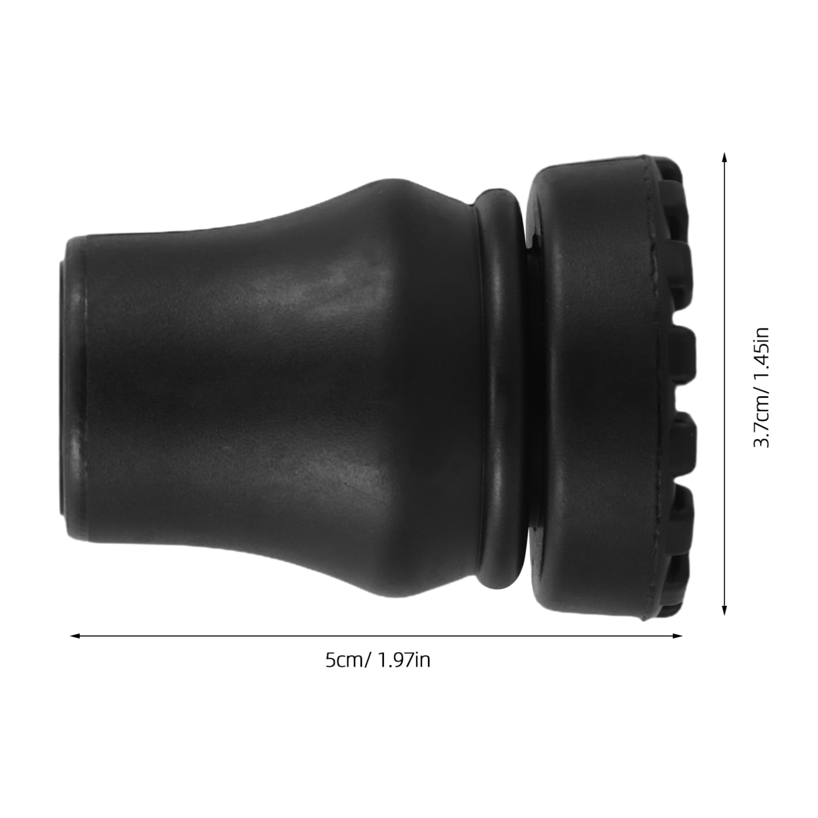 BCOATH Walking Stick Accessories 4pcs Cane Replacement Tips Anti-Slip Rubber Tips Cane Grip for Seniors Easy to Install Pad Covers