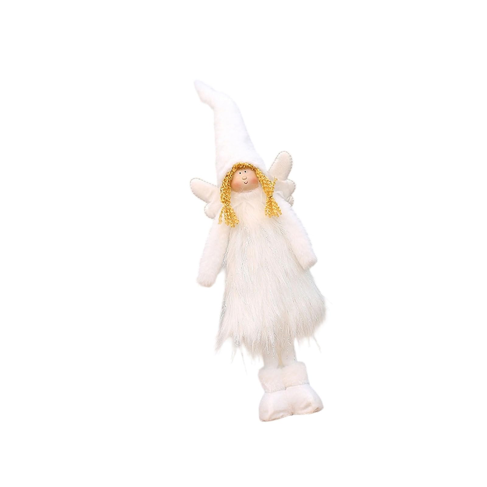 Tfaoys C Lovely Angeli Plushie With Plush Wing Sturdy Holiday Decoration Plush Angeli Shelf Decors For Bedroom Party Festival Home Tabletop Ornament