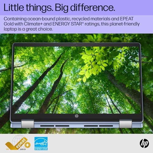 Image of HP Chromebook x360 Touchscreen Laptop 2in1 14inch FHD IPS Display | Intel Core i3-1115G4 | 8GB RAM | 160GB Space | Backlit Keyboard | WiFi 6 | USB-C | Google Chrome |Long Battery Life