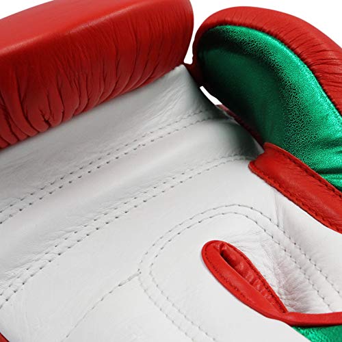Adidas Adi-Speed 501 Pro Boxing And Kickboxing Gloves For Women & Men (Red/White/Green, 14 Oz) #TOP6