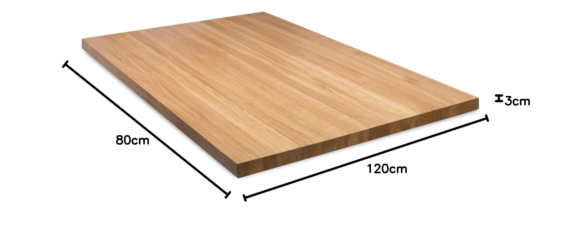 Panca In Legno Di Quercia Massiccio - 120x36 Cm, Bianca, Per Ingresso, Camera, Sala Da Pranzo, Capacità 100 Kg