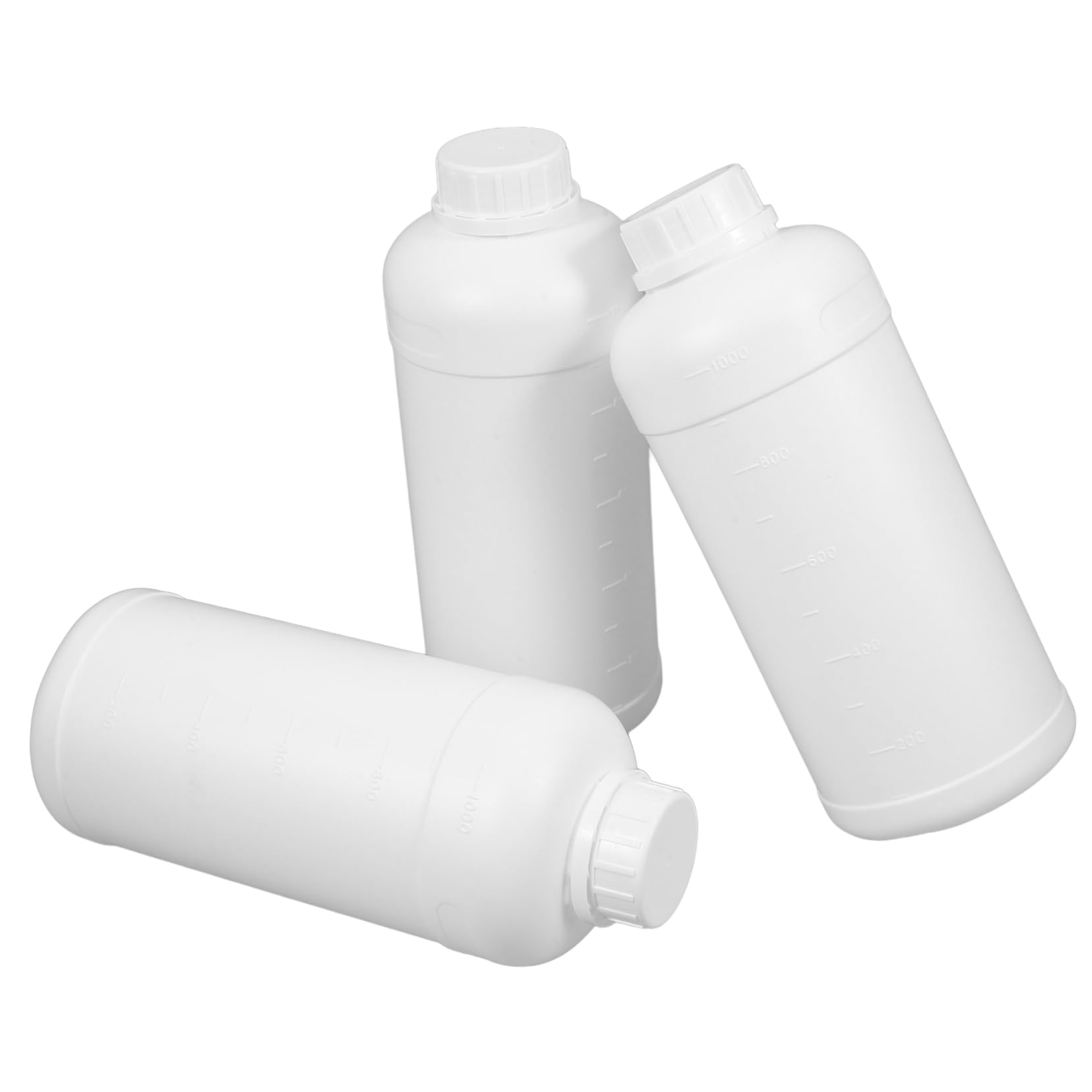 Gatuida 9stücke Reagenzflaschen Mit Schraubverschluss Chemikalienbehälter Für Labor Industrie Und Probenaufbewahrung Hdpe Gute Dichtung Leicht Und Handlich