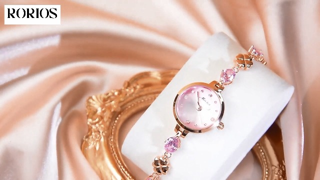RORIOS Orologi Vintage da Donna Orologi da Polso Analogico Quarzo Orologi Signora Minimalista Orologi Elegante Acciaio Inossidabile con Cinturino in Pelle