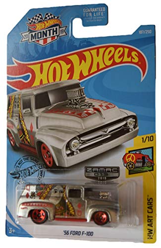 Hot Wheels Art Cars 1/10 Zamac '56 Ford F 100 miniatura 1