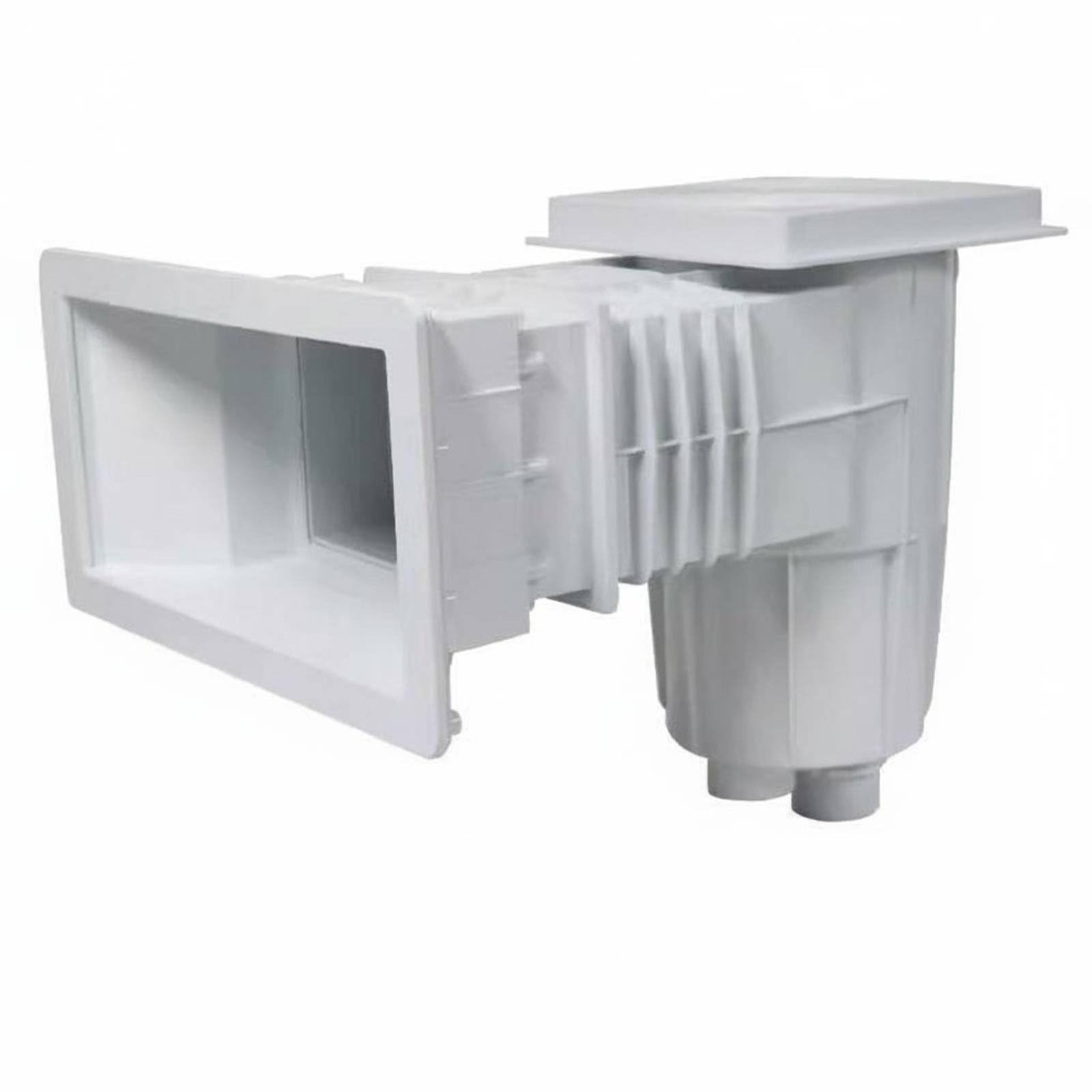 Skimmer de Piscina Profesional Automático Desnatador Colector de Residuos Cesta Extraíble de Captura Flotantes Antes de Hundirse Apto para Empotrar en, Aq-0060v Piscina Vinilo