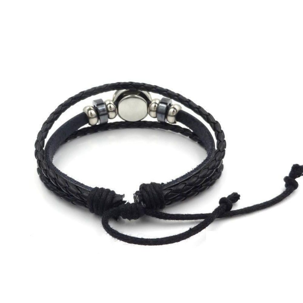 CECE&COLE Bracciale Segni Zodiacali Multistrato – Pelle E Perline, Fatto A Mano - 5