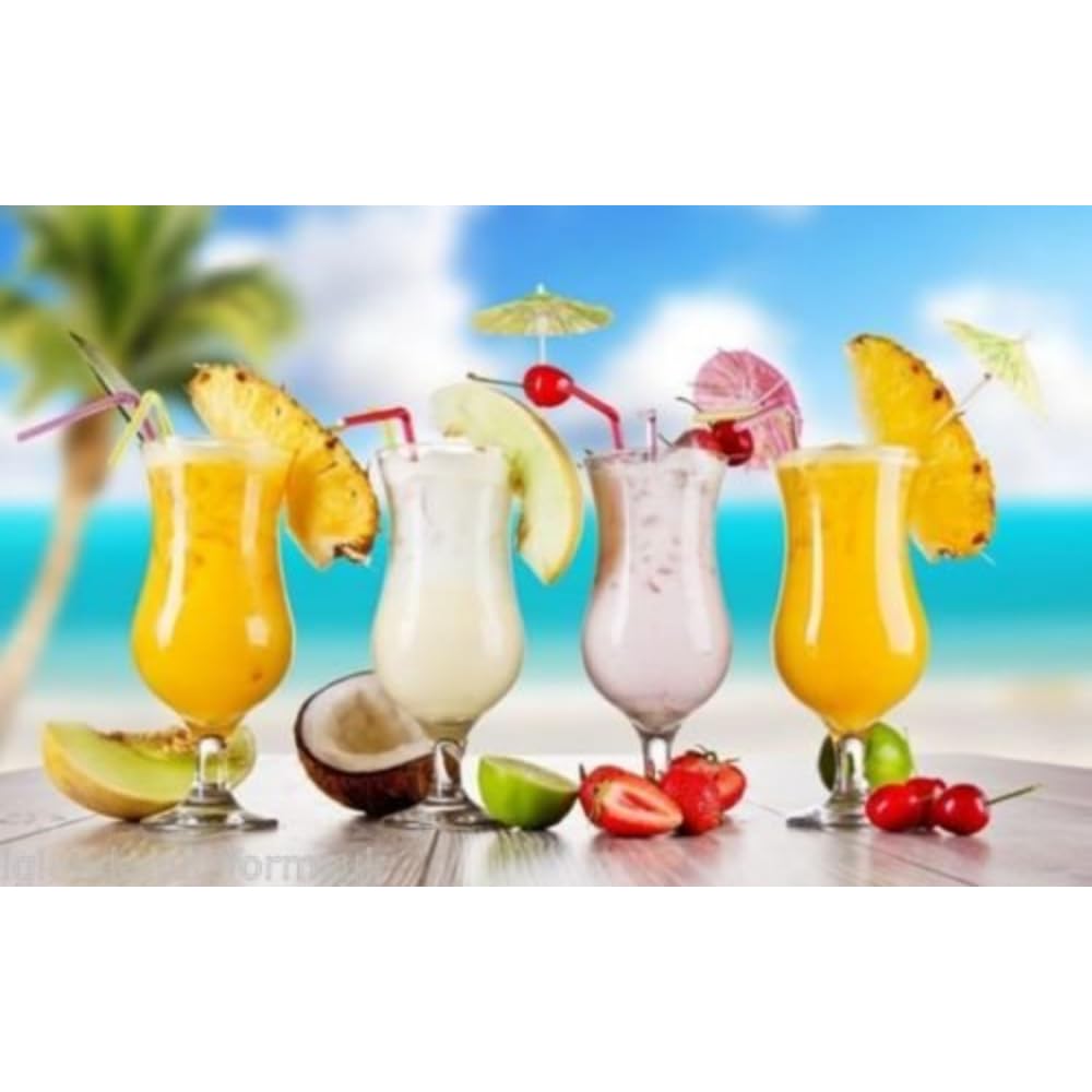 Barmans Fiesta Hurricane Cocktailglas, 460 ml, 6 Stück
