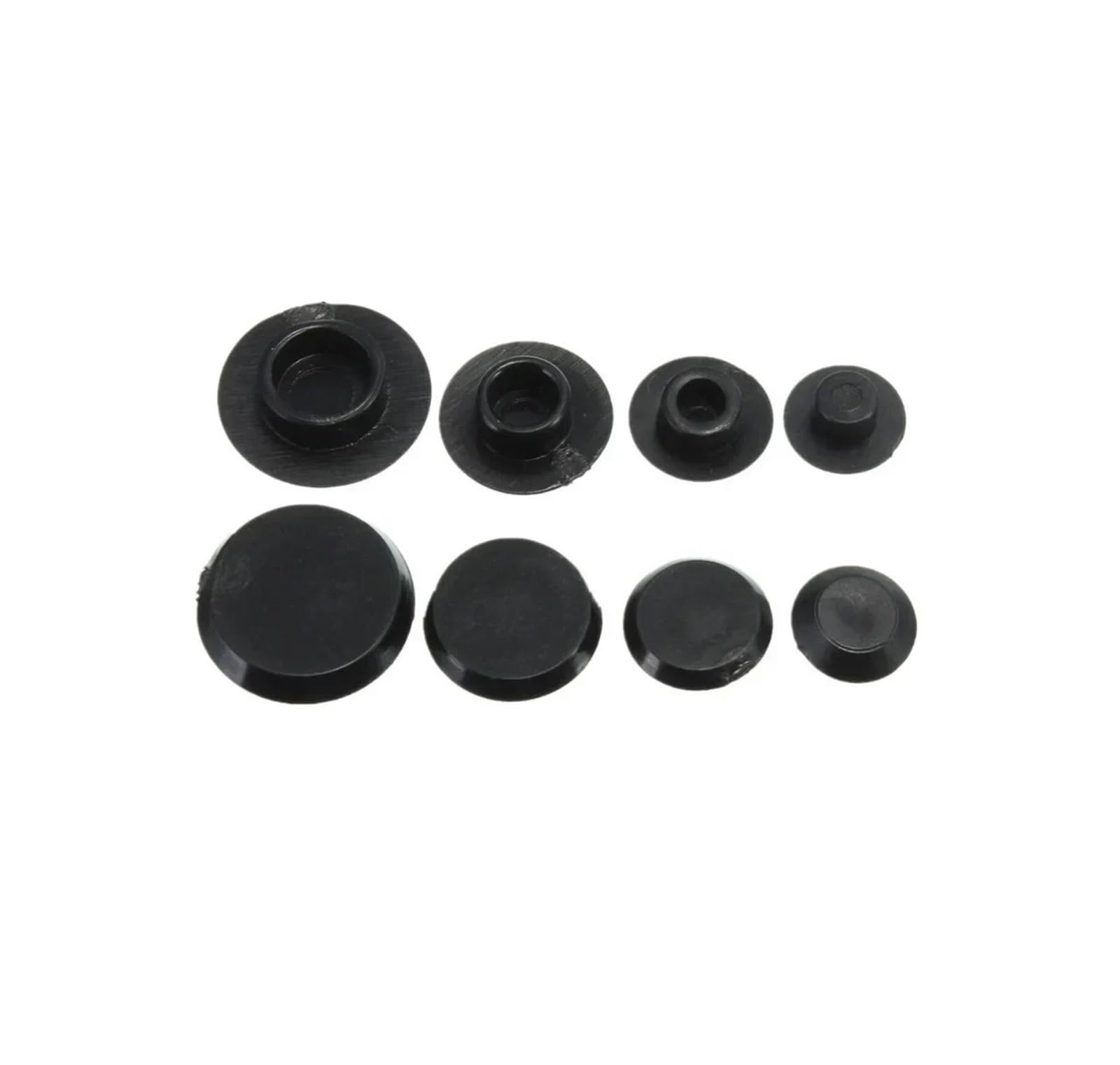Protective Caps For Screws Hex Socket Allen Bolt Screw Nut Hexagon Head Cover Cap Protector M4-M12(50pcs,M5 Black)