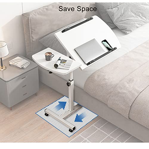 Table de bureau assis-debout inclinable à 90° et réglable en hauteur