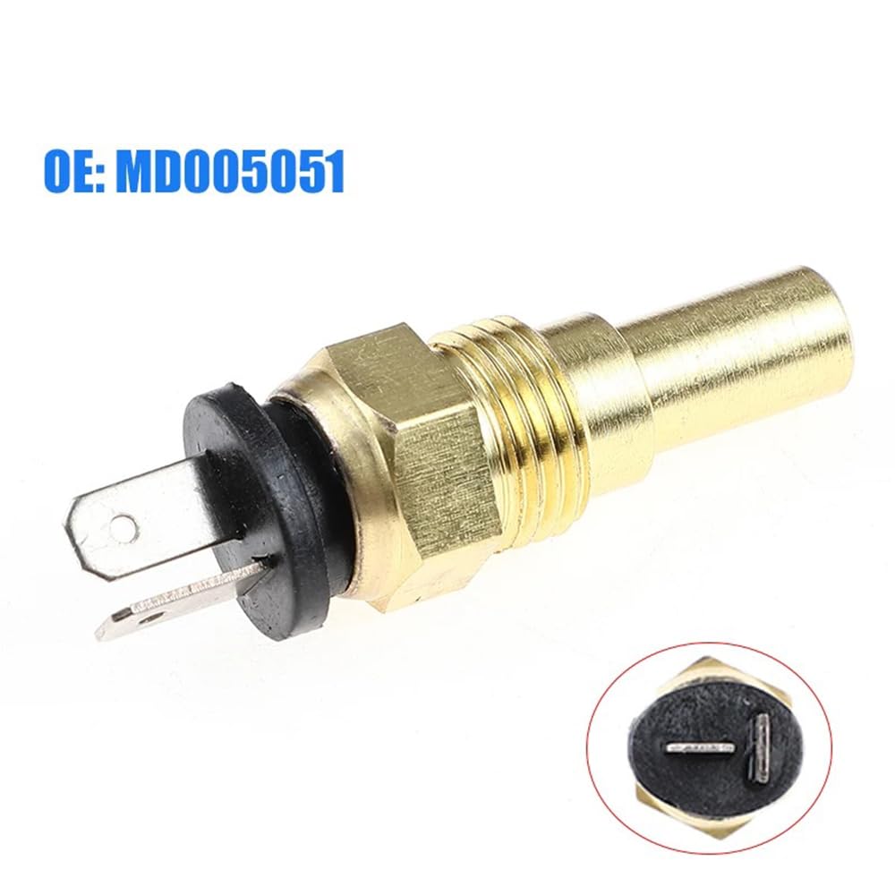 Sensor de Temperatura del Agua del Coche para Mitsubishi L200 (1996-2007), 2 Pines, Sensor de Temperatura del refrigerante Md005051