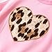 Infant Outfit Pant Sets,Toddler Girls Thick Leopard Print Sweatshirt Pullover+Children Pants Outfits Set Pink