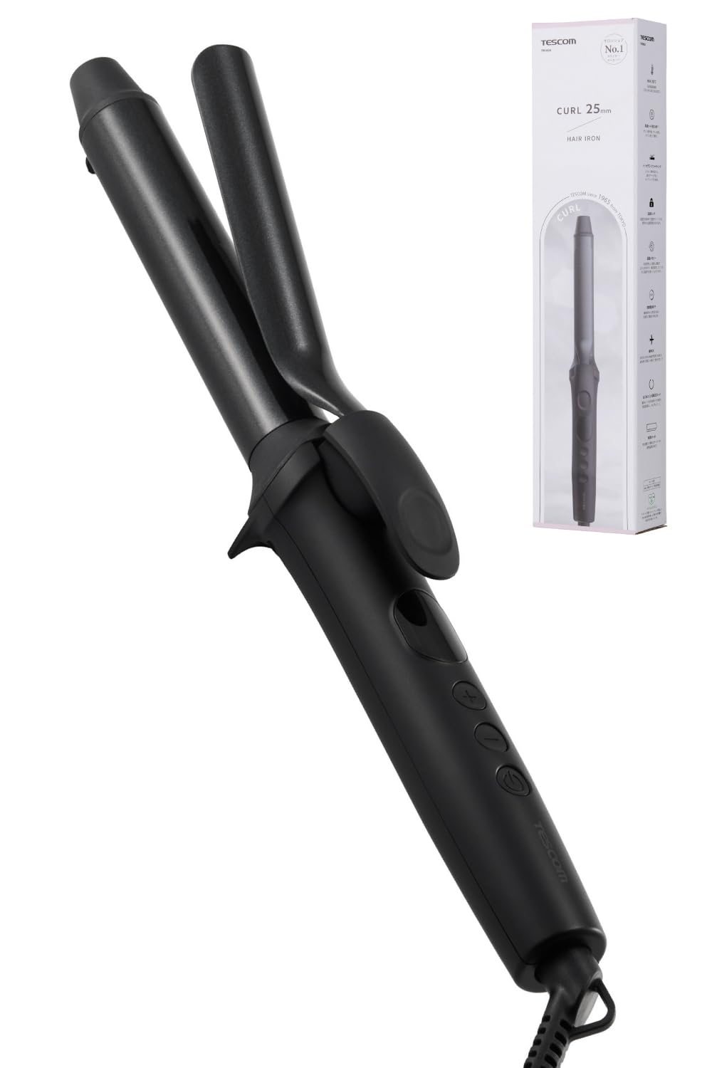 Amazon.co.jp: テスコム (TESCOM) ヘアアイロン コテ 25mm ナノ