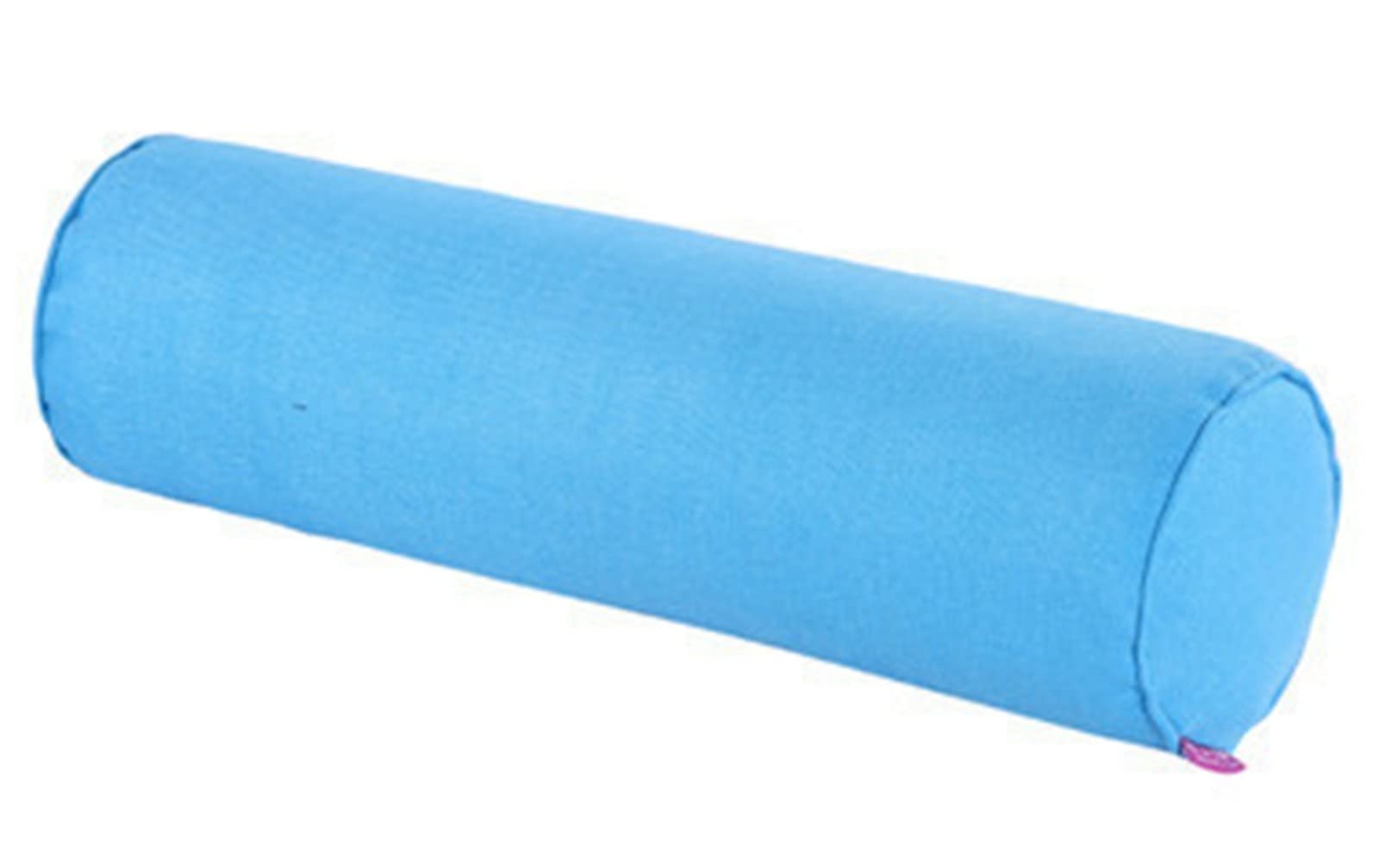 Luxuriöses, einfarbiges langes Nackenrolle-Kissen, waschbarer Feder-Baumwollbezug zur Nacken- und Beinstütze, perfekt für Sofa, Bett und Fußstütze (81,3 x 50,8 cm)