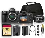 Nikon Z8 Mirrorless Camera with FTZ II Mount Adapter Bundle, 45.7MP Full Frame Professional Digital Camera, 8K Video, EXPEED 7, 493-Point AF + Camera Bag + 64GB UHS-II Memory Card