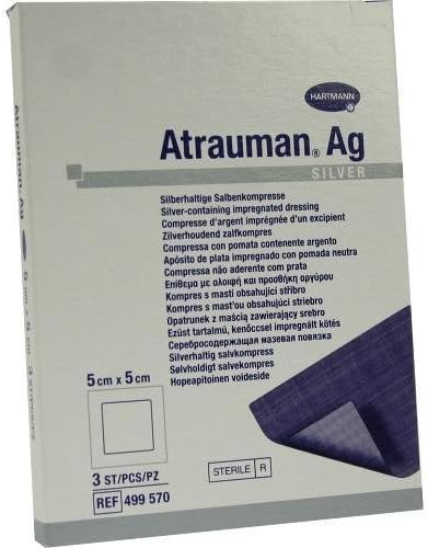 Atrauman Medic Ag 5x5cm 3pz