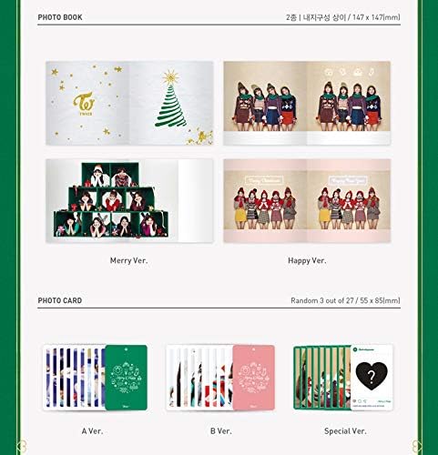 Amazon 早期購入特典あり Twice Merry Happy 1st フルアルバム リパッケージ ジャケットランダム 韓国盤 初回限定特典5点 韓メディアshop限定 Twice トゥワイス アジアンポップ ミュージック