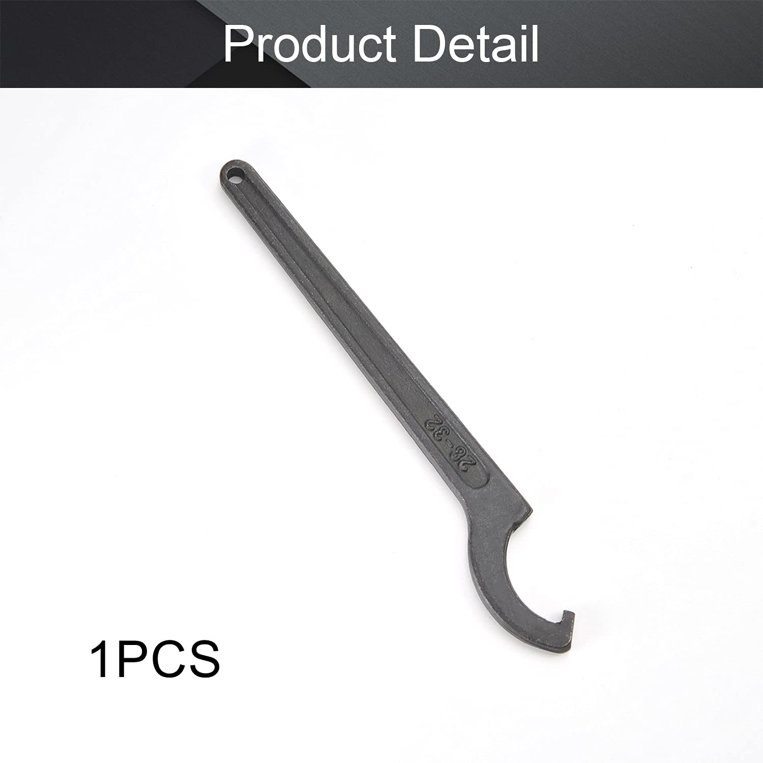 Ruilogod Clé à Crochet C Pour écrou Rond De 28 à 32 Mm