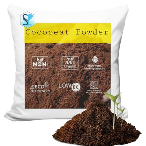 Image of Organic Cocopeat Powder | Seed Germination, Soil Aeration, Natural Fertilizer | for Home Gardening Potting Mix and Garden Bed (400)