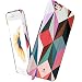 iPhone 6 6s case slim, Akna Vintage Obsession Series High Impact Slim Hard Case with Soft Fabric Interior for both iPhone 6 & iPhone 6s [Retail Packing][Colorful Cube](U.S)