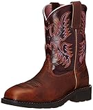 Ariat Womens Krista Steel Toe Work Boot Dark Tan/Fig 8.5
