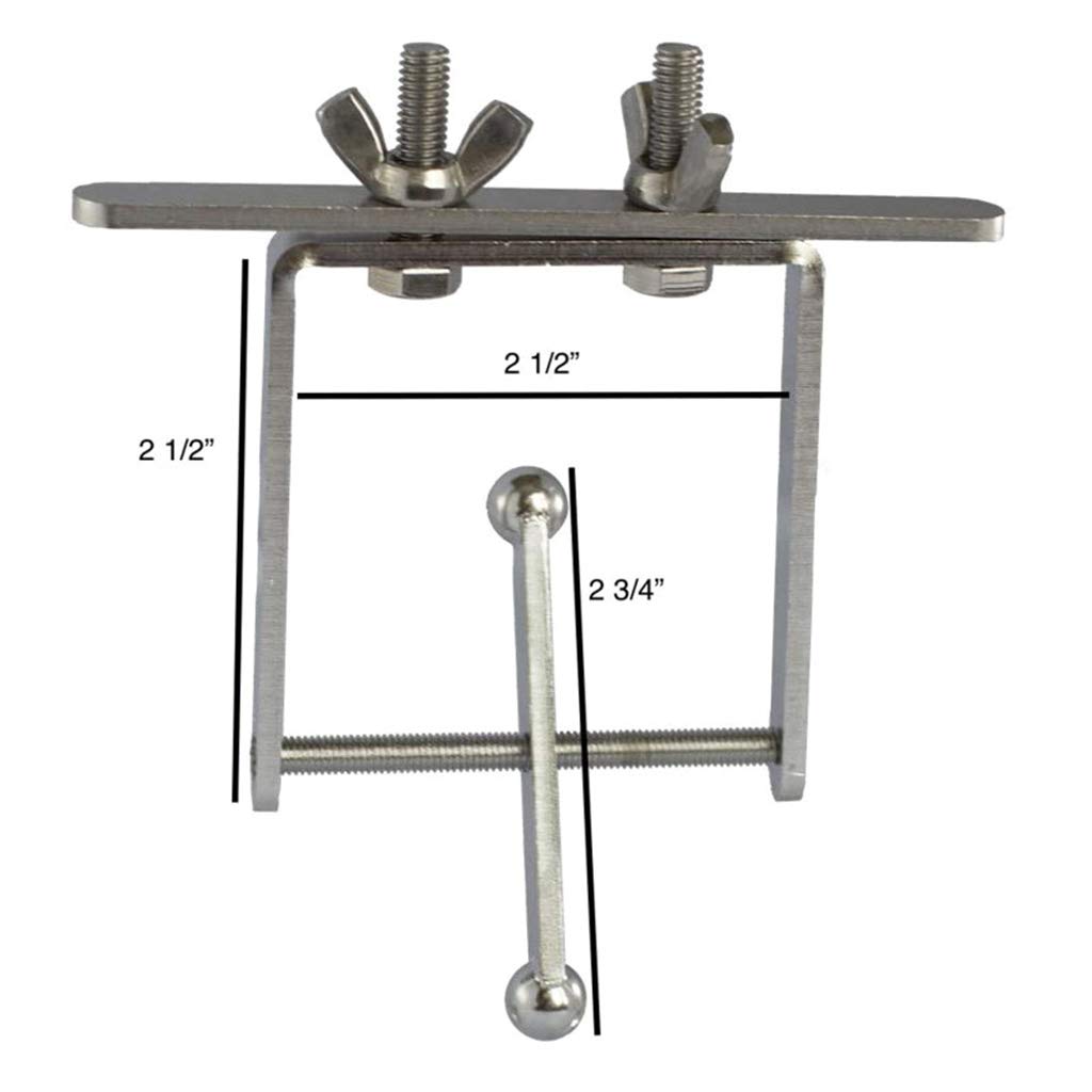 Juguete de soporte para pájaros con spinner de viaje de acero inoxidable que gira en el eje, juego mental para pájaros medianos a extragrandes