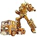 WAWAYU Giocattoli del trasformatore della Serie di Animazione G1 MP10G The Golden Lagoon Golden Optimus Prime, Autobots Leader Ko. Versione Azione Figura