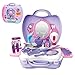 Produktbild GizmoVine Schminkset Rollenspiel einstellen Kosmetik pädagogisches Baby Spielzeug mit Koffer für Mädchen Jungen