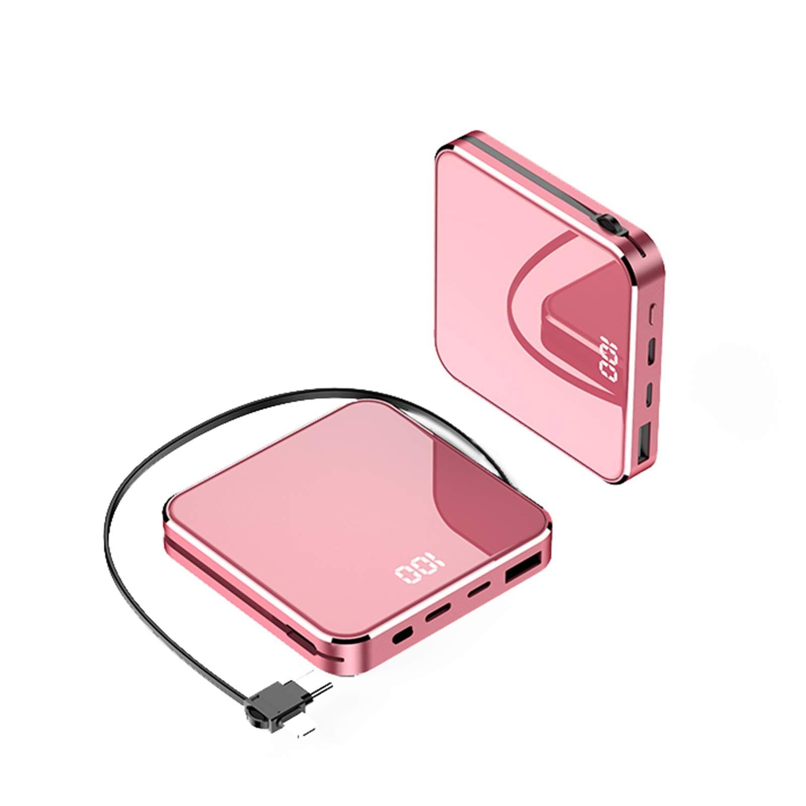 Batterie externe 20000 mAh charge rapide double port LCD pour smartphone