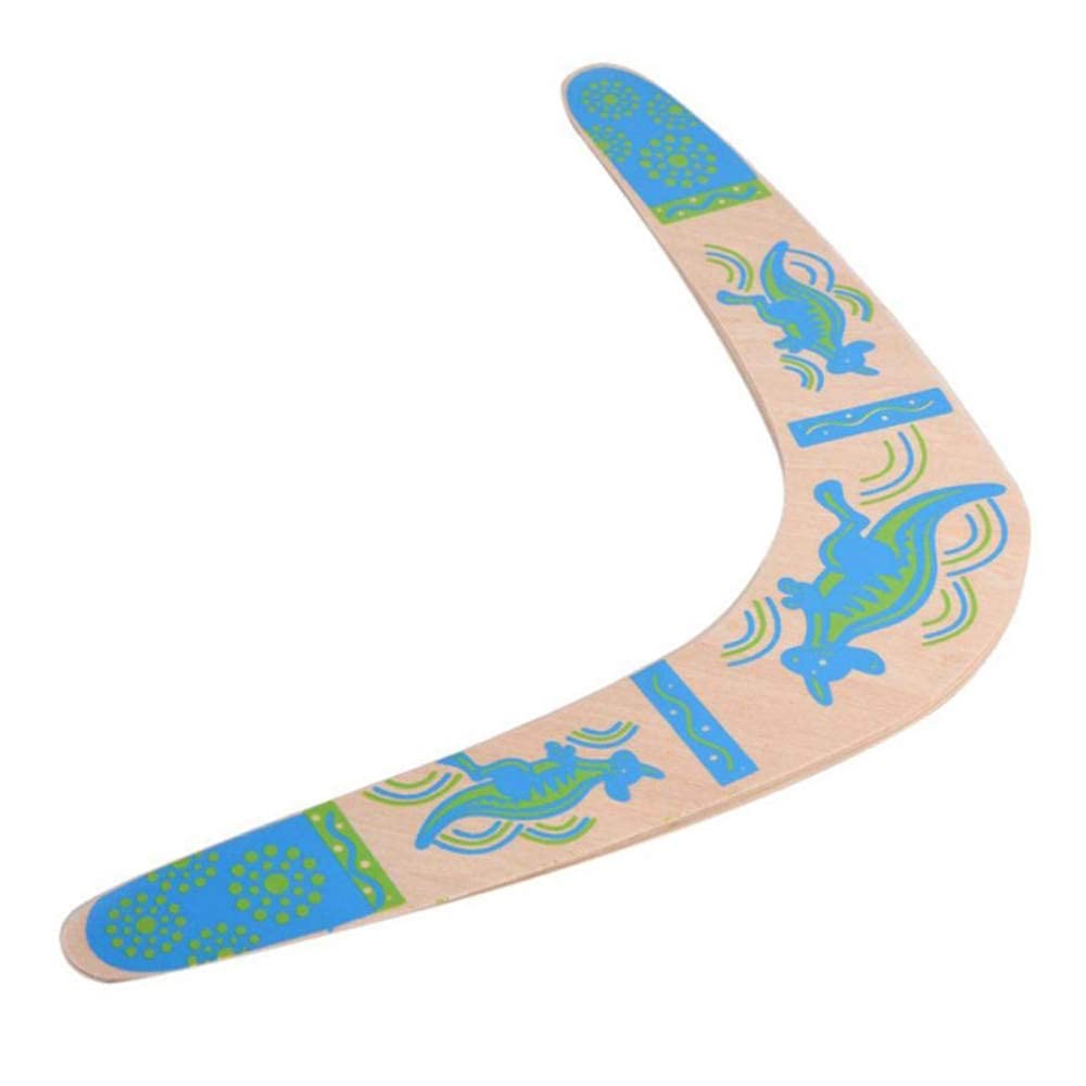 Boomerang Volante Flying Boomerang in Legno a Forma di V Giocattolo in Legno per Sport all'Aria Aperta Boomerang Volante per Bambini e Adulti Boomerang All'aperto Sport Regalo Giocattolo