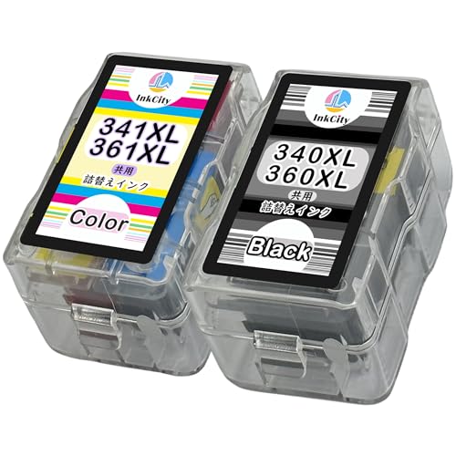 Amazon.co.jp: 【InkCity】BC-340XL/341XL（360XL/361XL共用