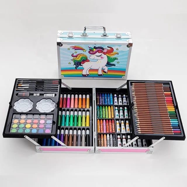 See full amazon price history chart for Miss Royale 144 Pcs Non-Toxic Unicorn Art,Painting,Stationary,Sketching,Water Colors Vanity Box for School Projects, Gifting for Kids (Blue) Miss Royale 144 Pcs Non-Toxic Unicorn Art,Painting,Stationary,Sketching,Water Colors Vanity Box for School Projects, Gifting for Kids (Blue) (B0CBCNQL8R) Amazon Price History, Amazon Price Tracker