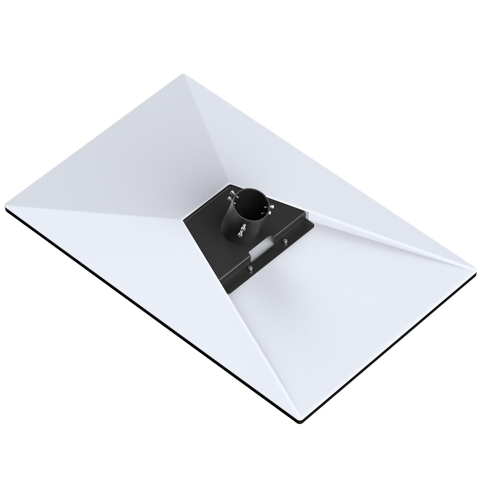 Starlink Gen 3 Pipe Adapter, Pole Adapter Mount Kit, Compatible with Standard Dish & V3 Kickstand Dishy, Stainless Steel Antenna Mount, Starlink Accessories, Black