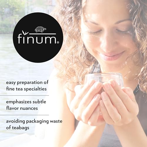 Finum Disposable Paper Tea Filter Bags (White)