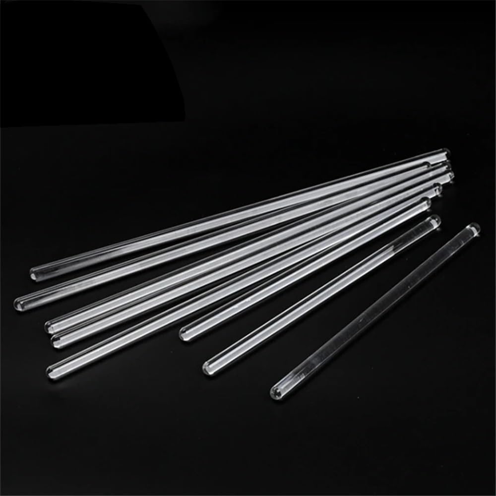 Vetreria da laboratorio 20 pezzi/lotto 15 cm/20 cm/25 cm/30 cm/400 mm bacchette di agitazione in vetro da laboratorio agitatore ad alta resistenza(10x400mm)