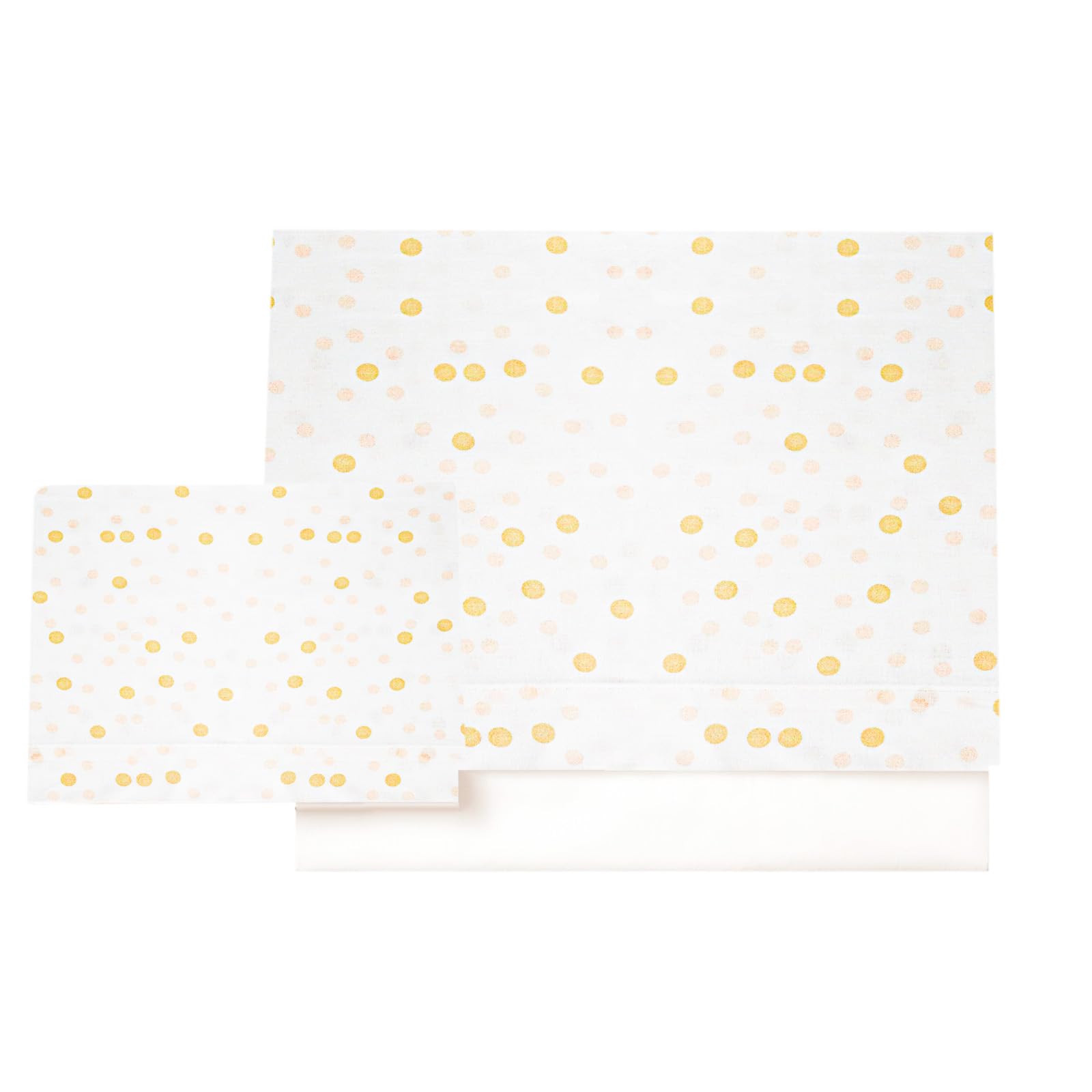 Drap pour berceau 60 x 120 cm en coton lavé, décor lune pour nuits douces
