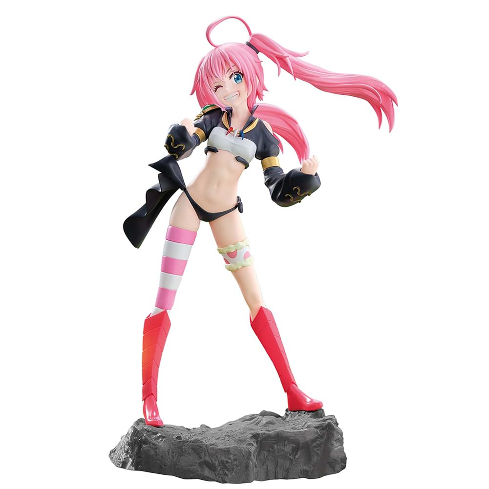 Figurka Rimuru, postać anime, Milim/Ramiris, modelka, statuetka, PCW, z platformą, ozdoby, kolekcjonerskie, kreatywne prezenty dla fanów, 22 cm / 21 cm