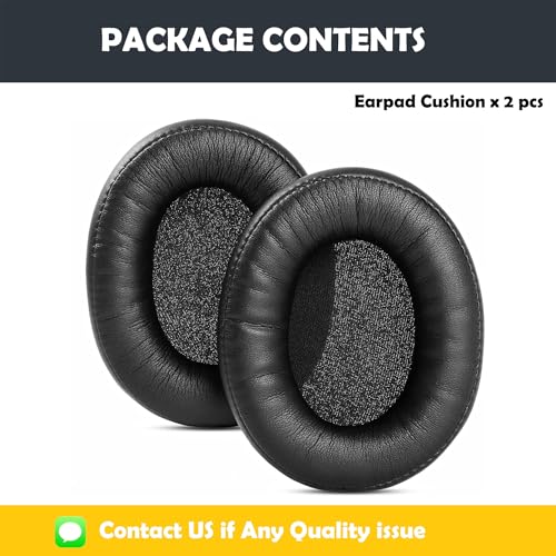 Earpads Replacement Cushion Compatible with Mpow H19 IPO Active Noise Cancelling Wireless Bluetooth 5.0 Headphones Ear Pads with Softer Protein Leather/Memory Foam miniatura 6