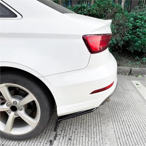 Separadores laterales para parachoques trasero: protector y alerón para Audi A3 S3 8Y 4
