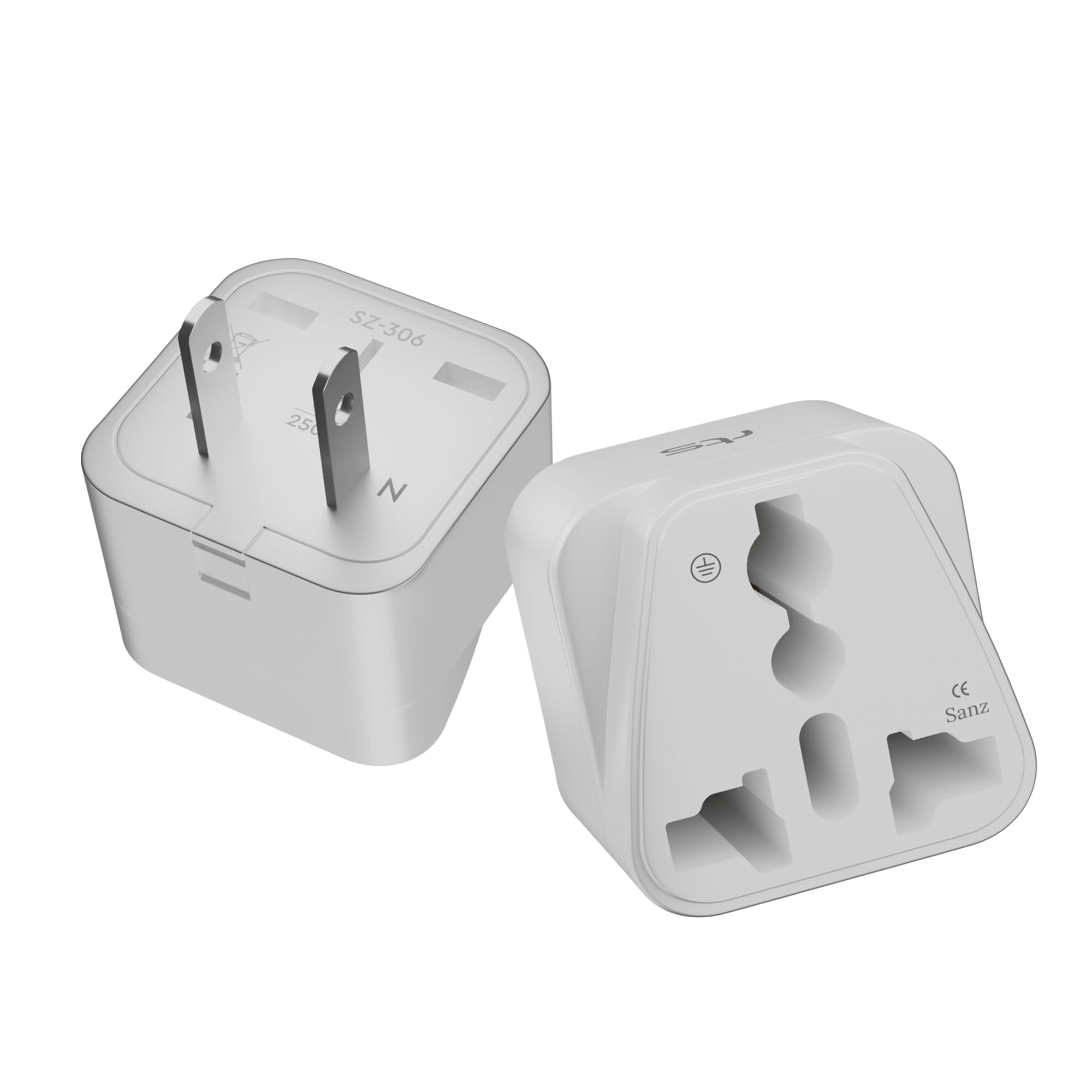 rts UK Adapter for Indian Pins, India to UK UAE, Hong Kong, Dubai, UK Power Adapter Converter- Type G - Perfect for Laptop, Camera, Phones, Chargers, iPhone, tablets, Bluetooth speakers White (1 Pack) — Amazon image 22