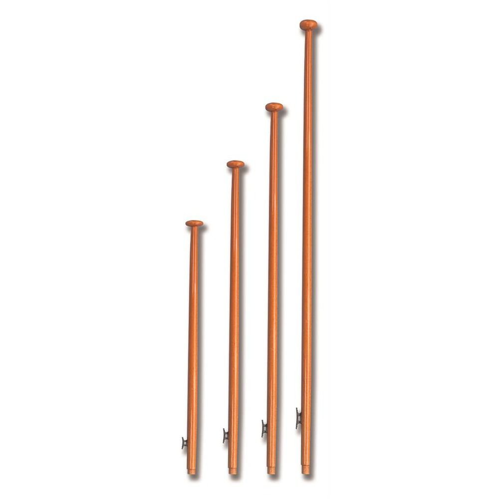 Mástil de Bandera de Madera lacada