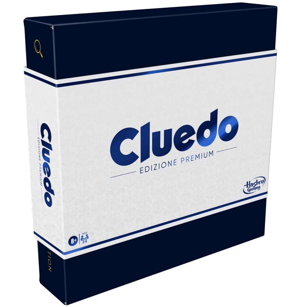 Cluedo, Signature Collection, gioco da tavolo per famiglie per 2-6 giocatori, confezione e componenti premium, gioco dagli 8 anni in su