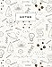 Cornell Notes Notebook: Note Taking with Graph Paper Quad Grid, Index and Numbered Pages, Science