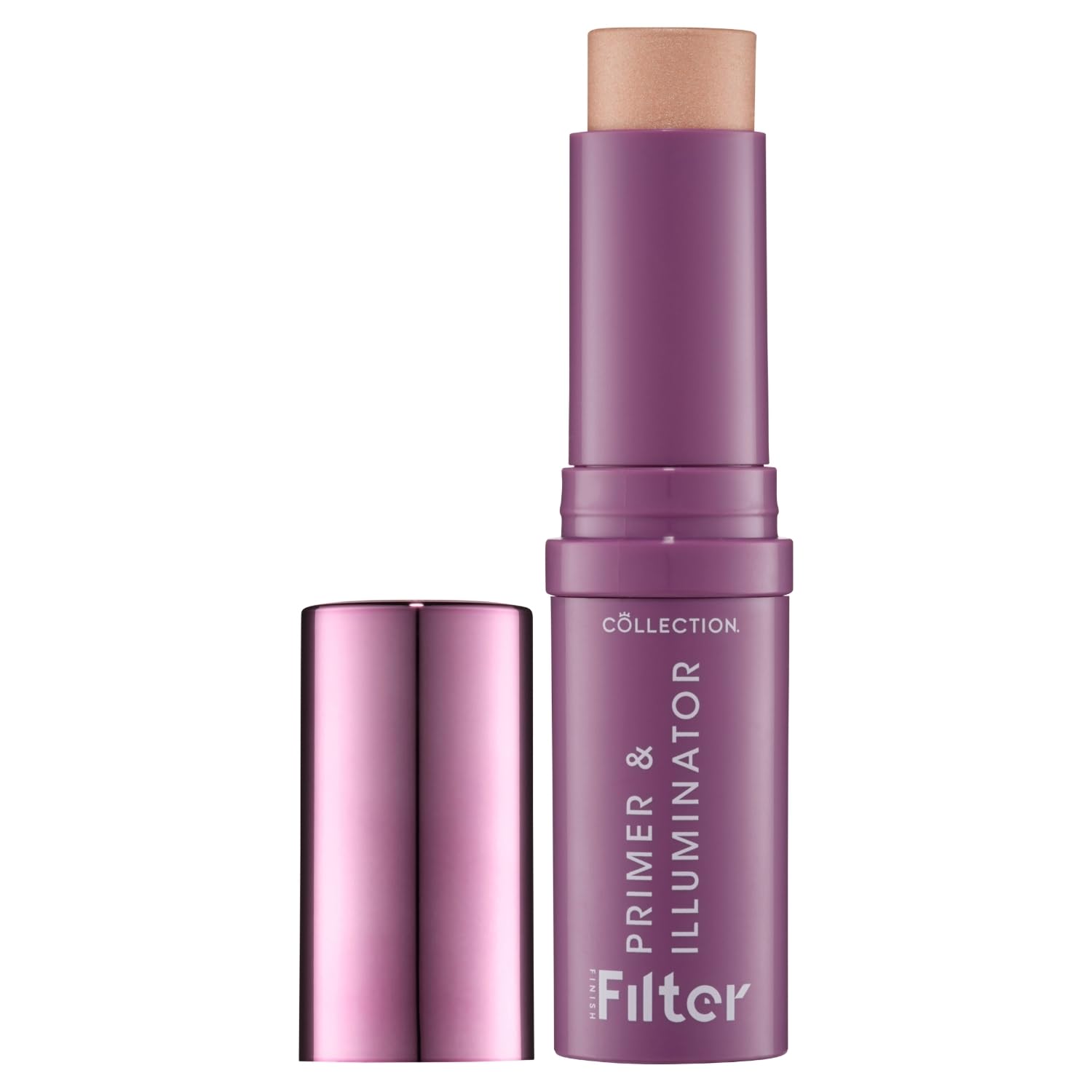 Collection Cosmetics Filter Finish Primer and Illuminator Stick, Highlighter Stick for Glowing Skin Soft Glow Primer